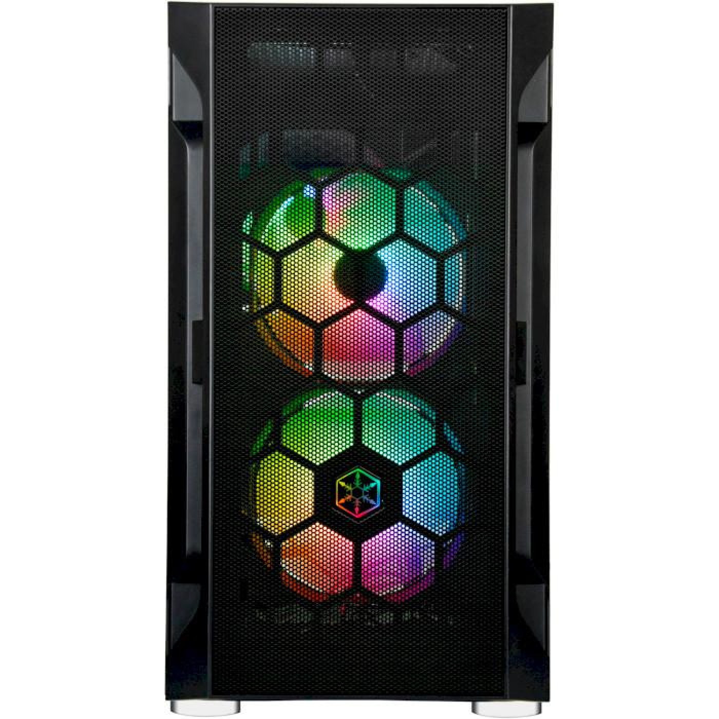 Корпус SilverStone FARA FAH1MB-PRO, без БЖ, 1xUSB3.0, 2xUSB2.0, 3x120mm ARGB fan, TG Side Panel, mAT (SST-FAH1MB-PRO) Без БП