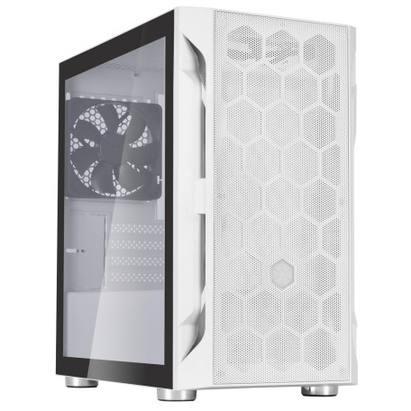Корпус SilverStone FARA FAH1MW-G, без БЖ, 1xUSB3.0, 2xUSB2.0, 1x120mm Black fan, TG Side Panel, mATX (SST-FAH1MW-G) Без БП