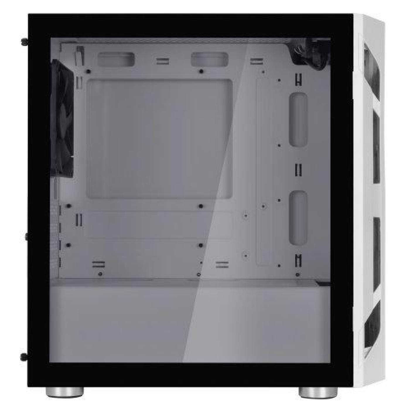 Корпус SilverStone FARA FAH1MW-G, без БЖ, 1xUSB3.0, 2xUSB2.0, 1x120mm Black fan, TG Side Panel, mATX (SST-FAH1MW-G) Без БП