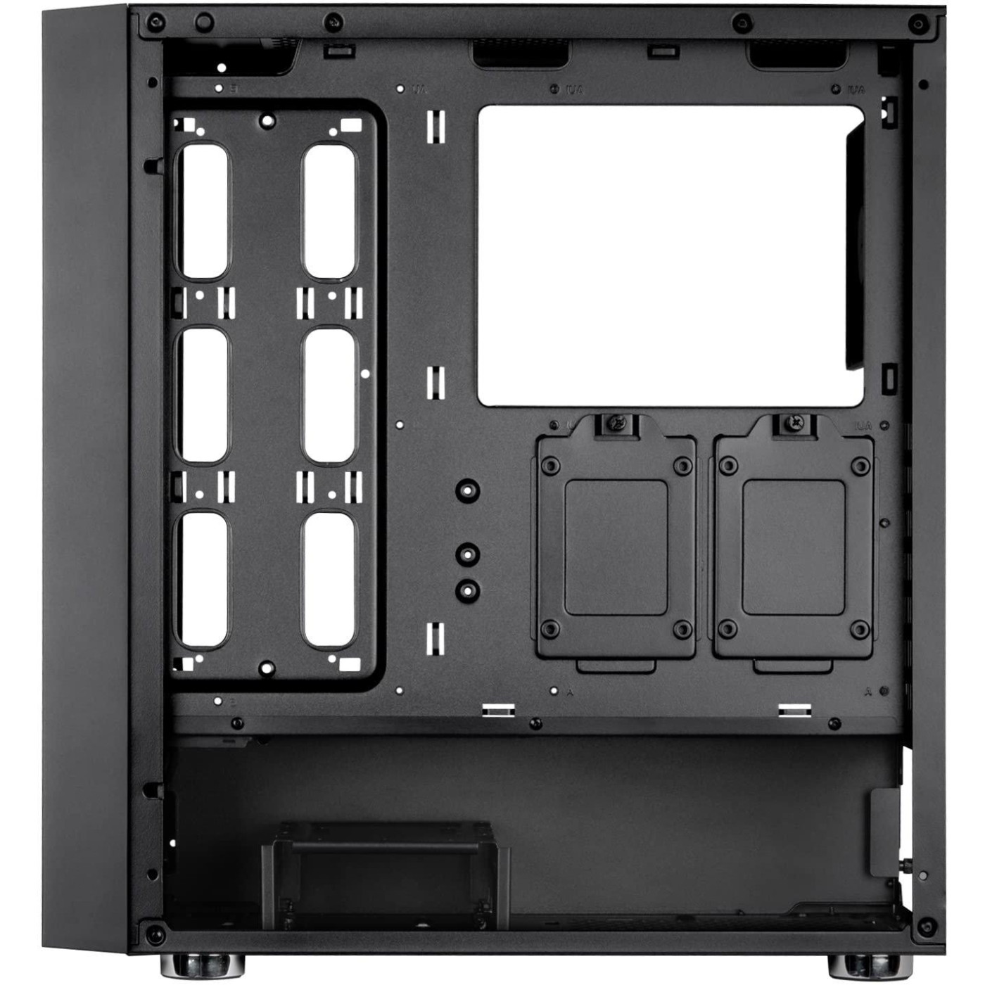Корпус SilverStone FARA FAR1B-G-V2, без БЖ, 2xUSB3.0, 1xUSB2.0, 1x120mm Black fan, TG Side Panel, AT (SST-FAR1B-G-V2) Без БП