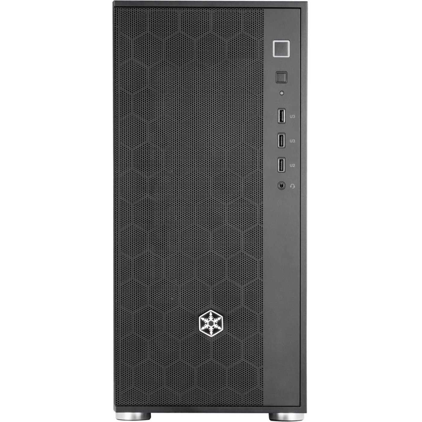 Корпус SilverStone FARA FAR1B-G-V2, без БЖ, 2xUSB3.0, 1xUSB2.0, 1x120mm Black fan, TG Side Panel, AT (SST-FAR1B-G-V2) Без БП