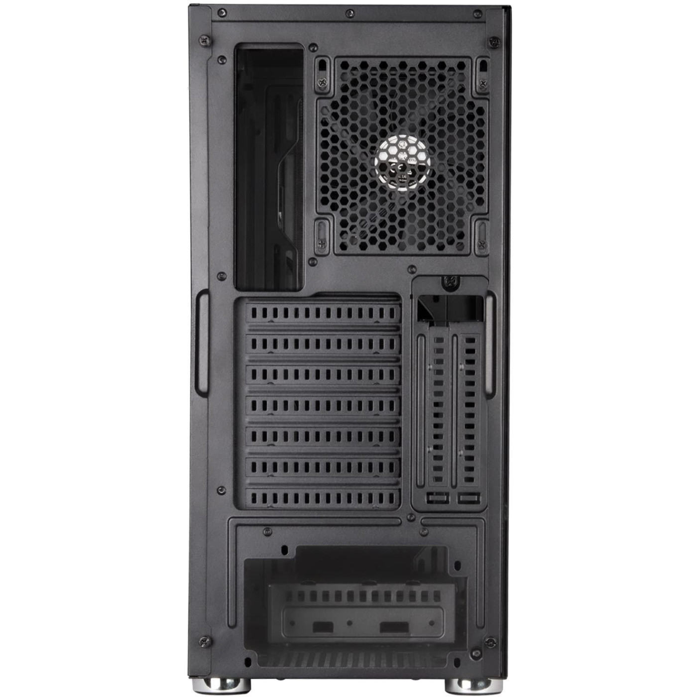Корпус SilverStone FARA FAR1B-G-V2, без БЖ, 2xUSB3.0, 1xUSB2.0, 1x120mm Black fan, TG Side Panel, AT (SST-FAR1B-G-V2) Без БП