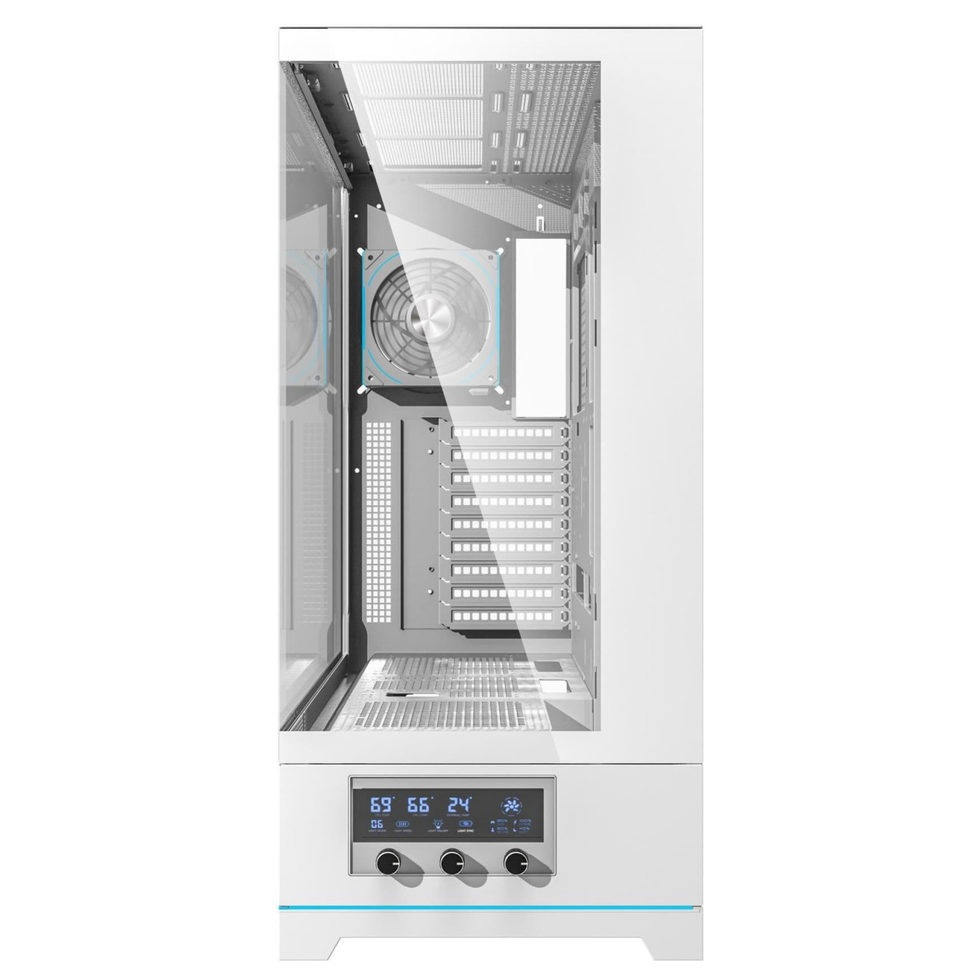 Корпус Darkflash DY451L PRO без БЖ White (DY451L PRO WHITE)