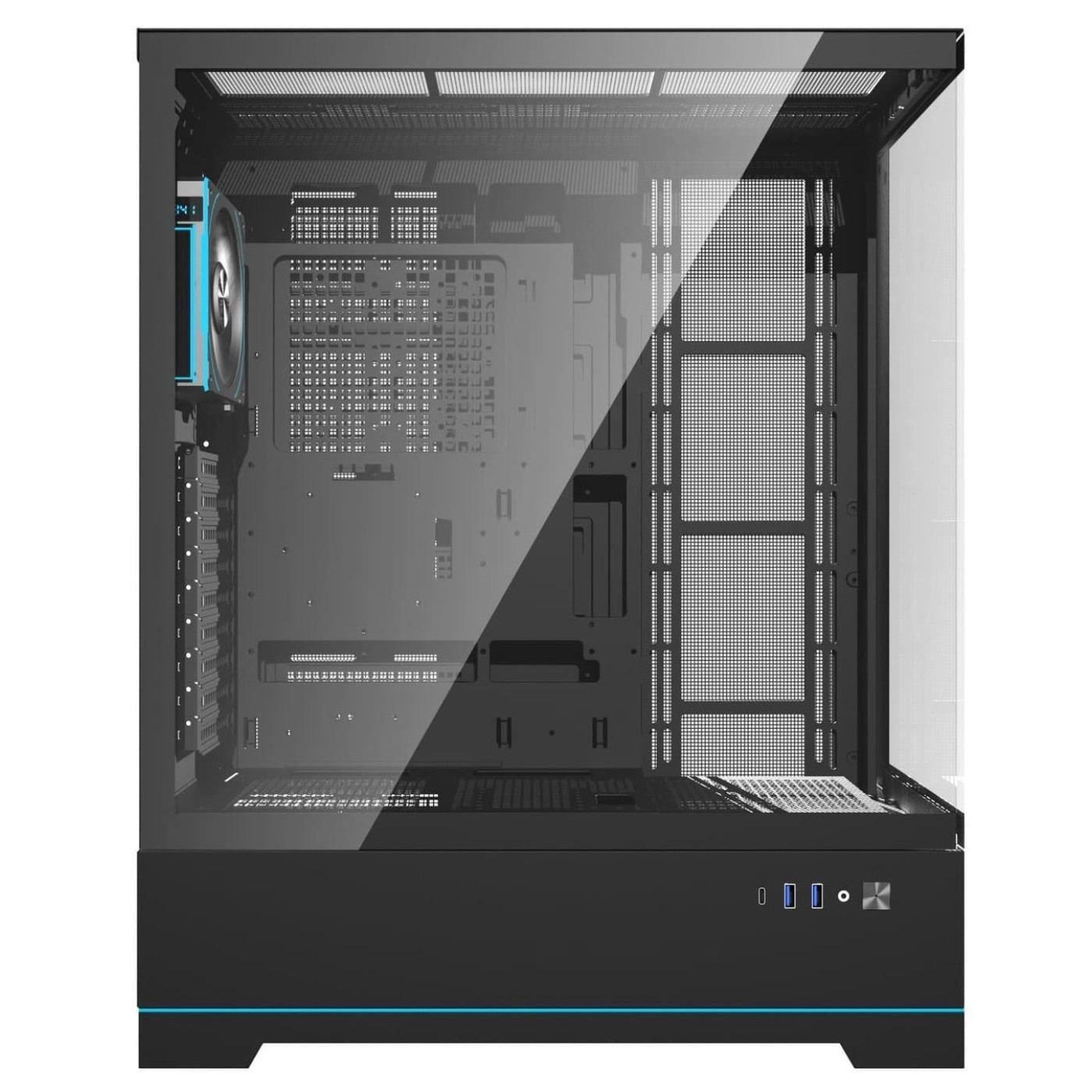 Корпус Darkflash DY451L PRO без БП Black (DY451L PRO BLACK)