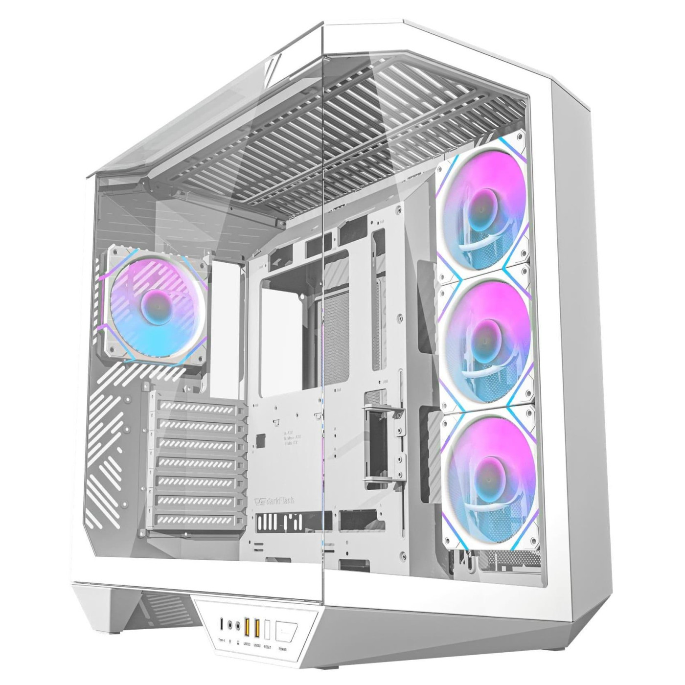 Корпус Darkflash DY470 без БП White (DY470 WHITE)