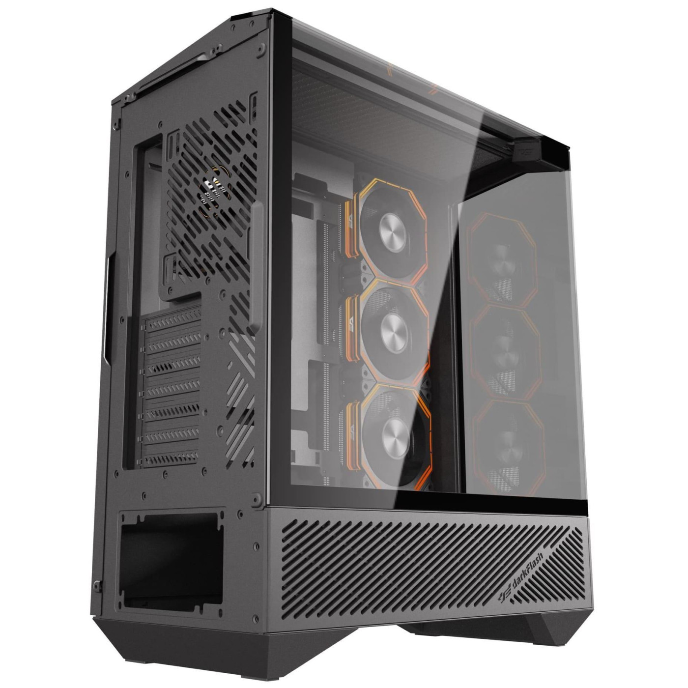 Корпус Darkflash DY460 без БП Black (DY460 BLACK)