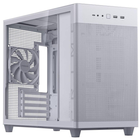 Корпус ASUS Prime AP201 Tempered Glass White (90DC00G3-B39010)