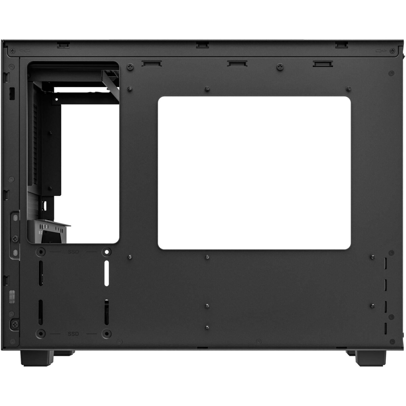 Корпус Deepcool CH160 PLUS Black (R-CH160-BKNGM0-G)