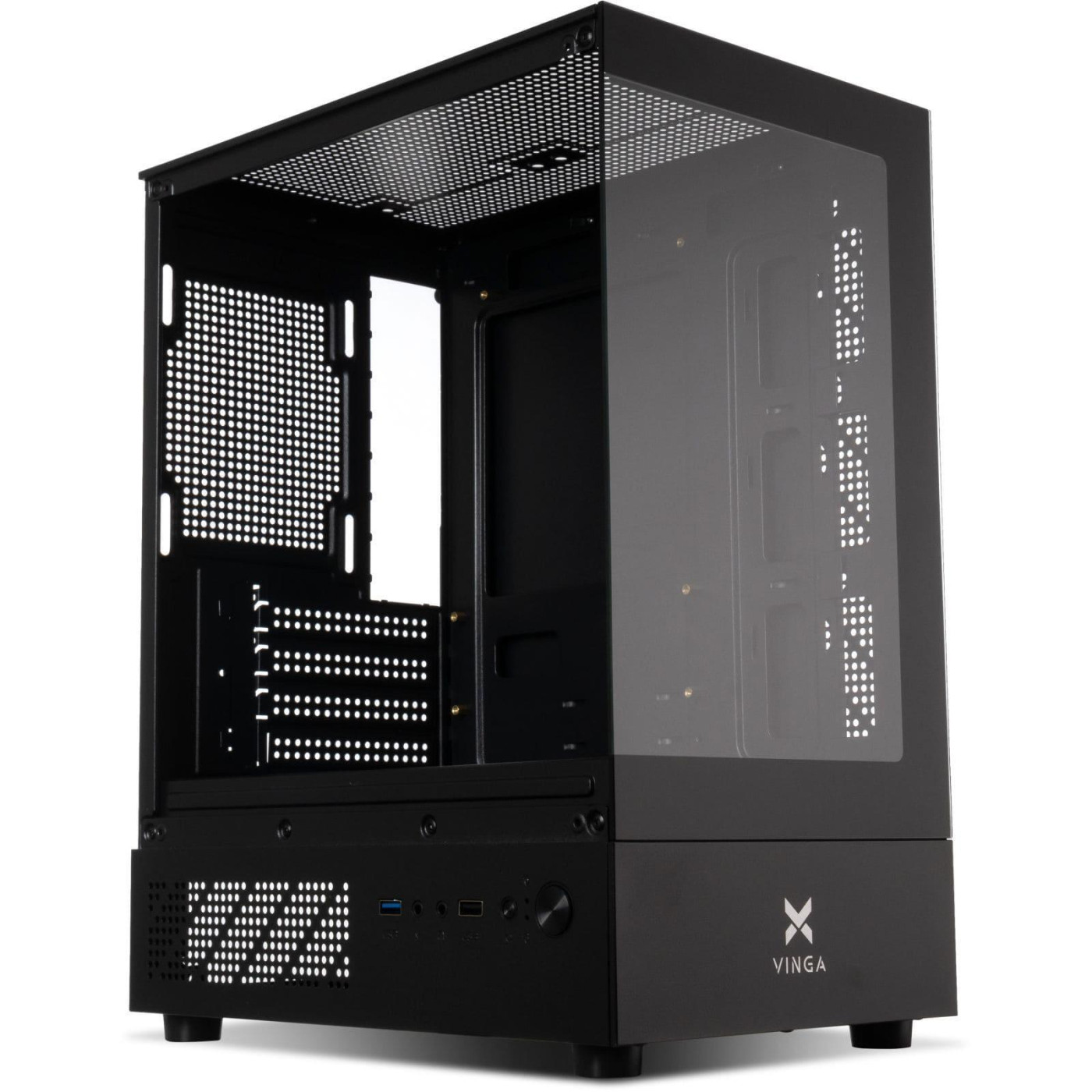 Корпус Vinga CS319B Black (CS319B) U1