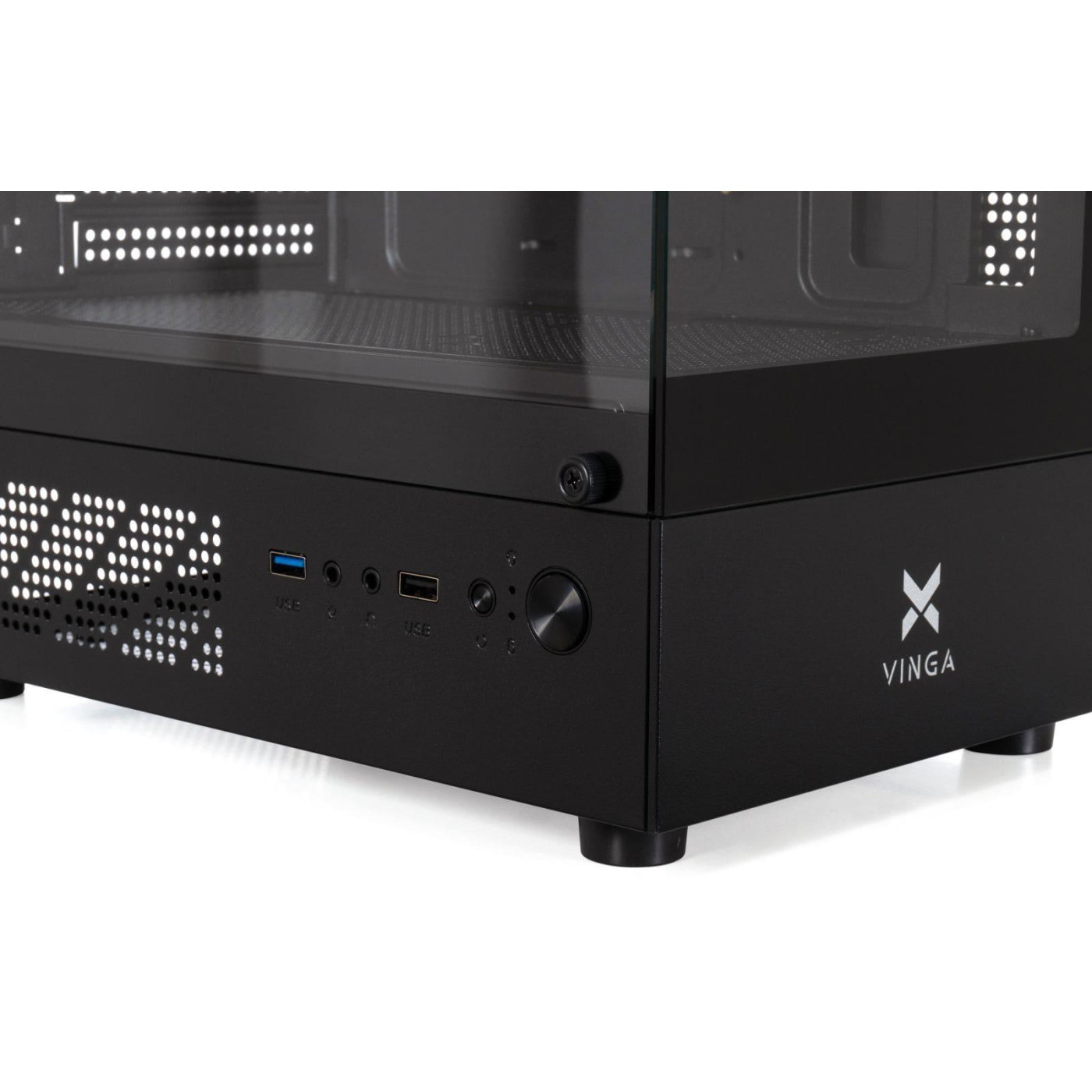 Корпус Vinga CS319B Black (CS319B) U1