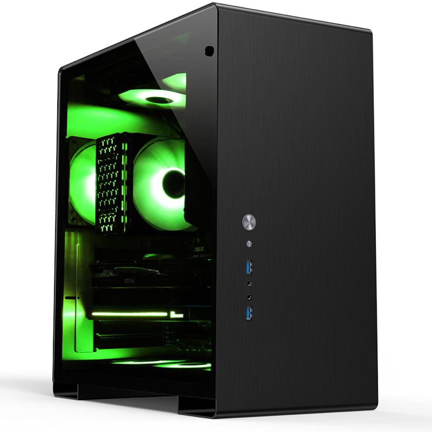 Корпус Jonsbo U5 Aluminum Black (U5 Black)