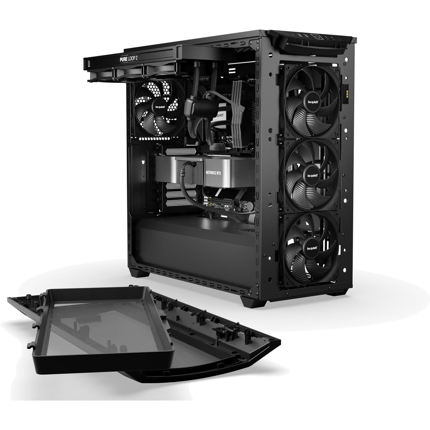 Корпус Be quiet! SHADOW BASE 800 Black (BGW60) Без БП