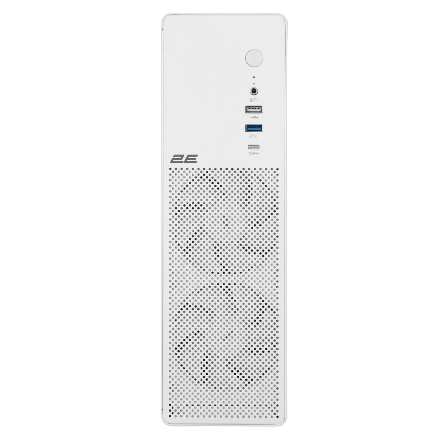 Корпус 2E Credo Slim V90W-400 с БП ATX400 White (2E-V90W-400)