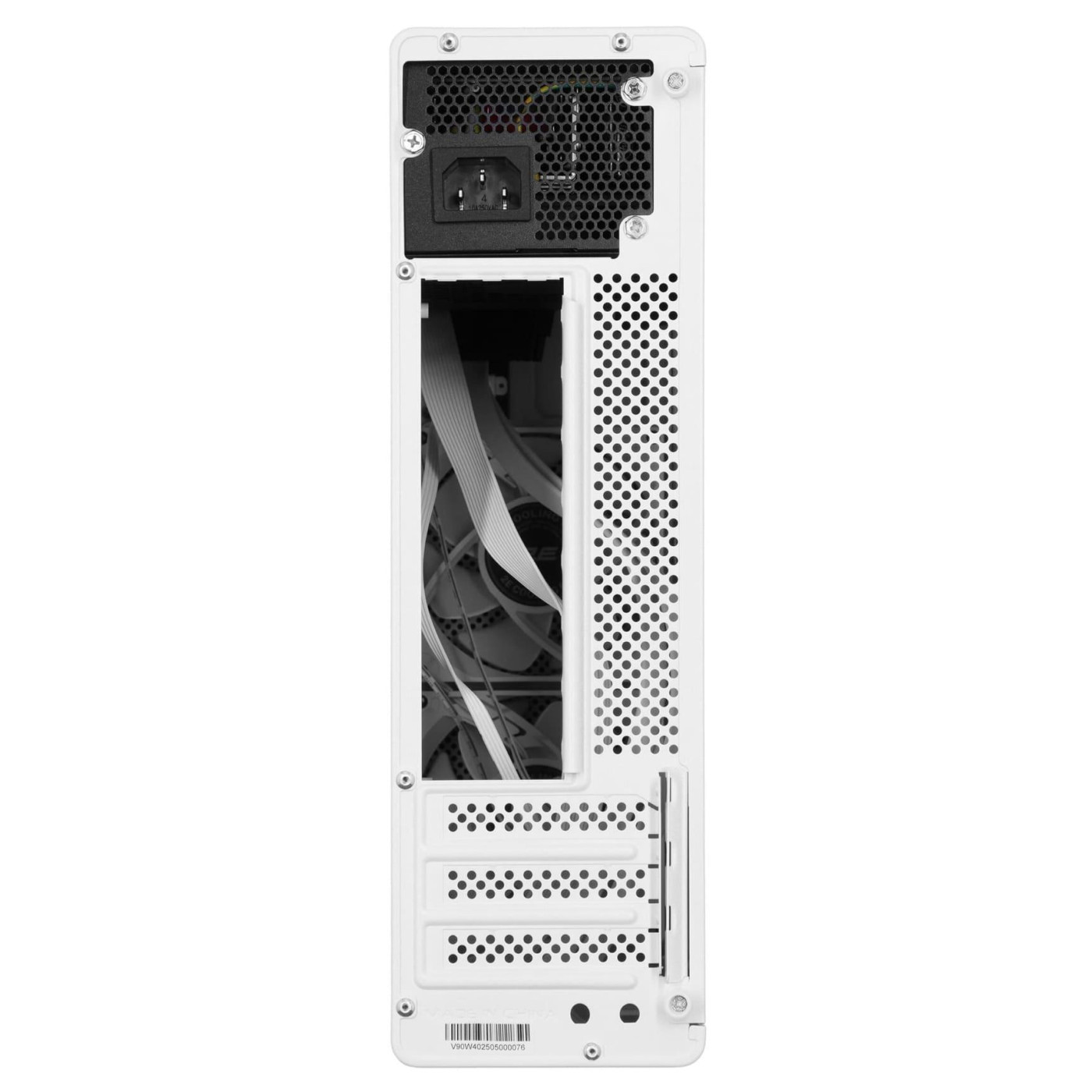 Корпус 2E Credo Slim V90W-400 с БП ATX400 White (2E-V90W-400)