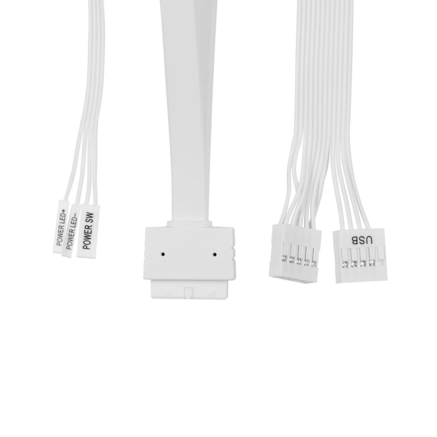 Корпус 2E Credo Slim V90W-400 с БП ATX400 White (2E-V90W-400)