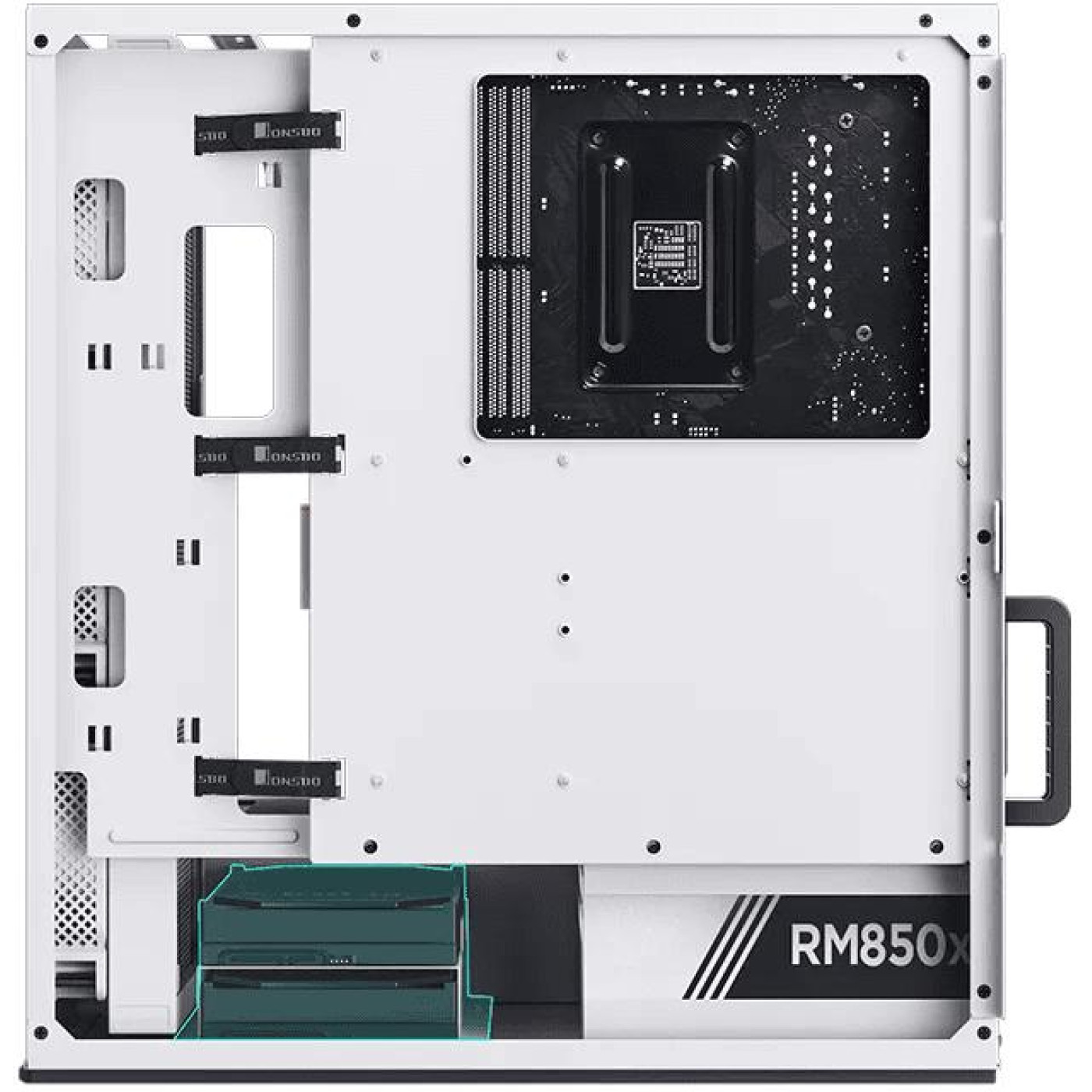 Корпус Jonsbo VR4 Aluminum White (VR4 White) Без БП