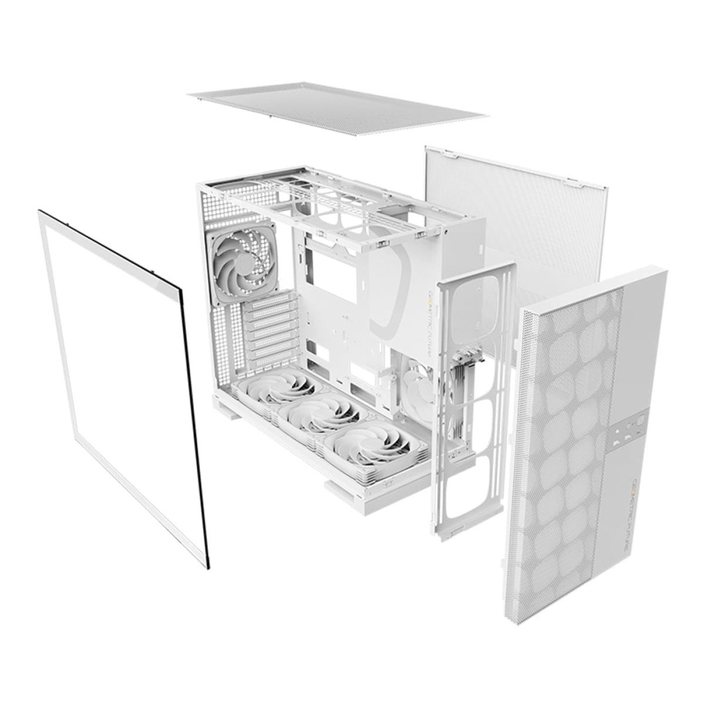Корпус Geometric Future Model 5F Mesh White (GEO-M5VF-W)