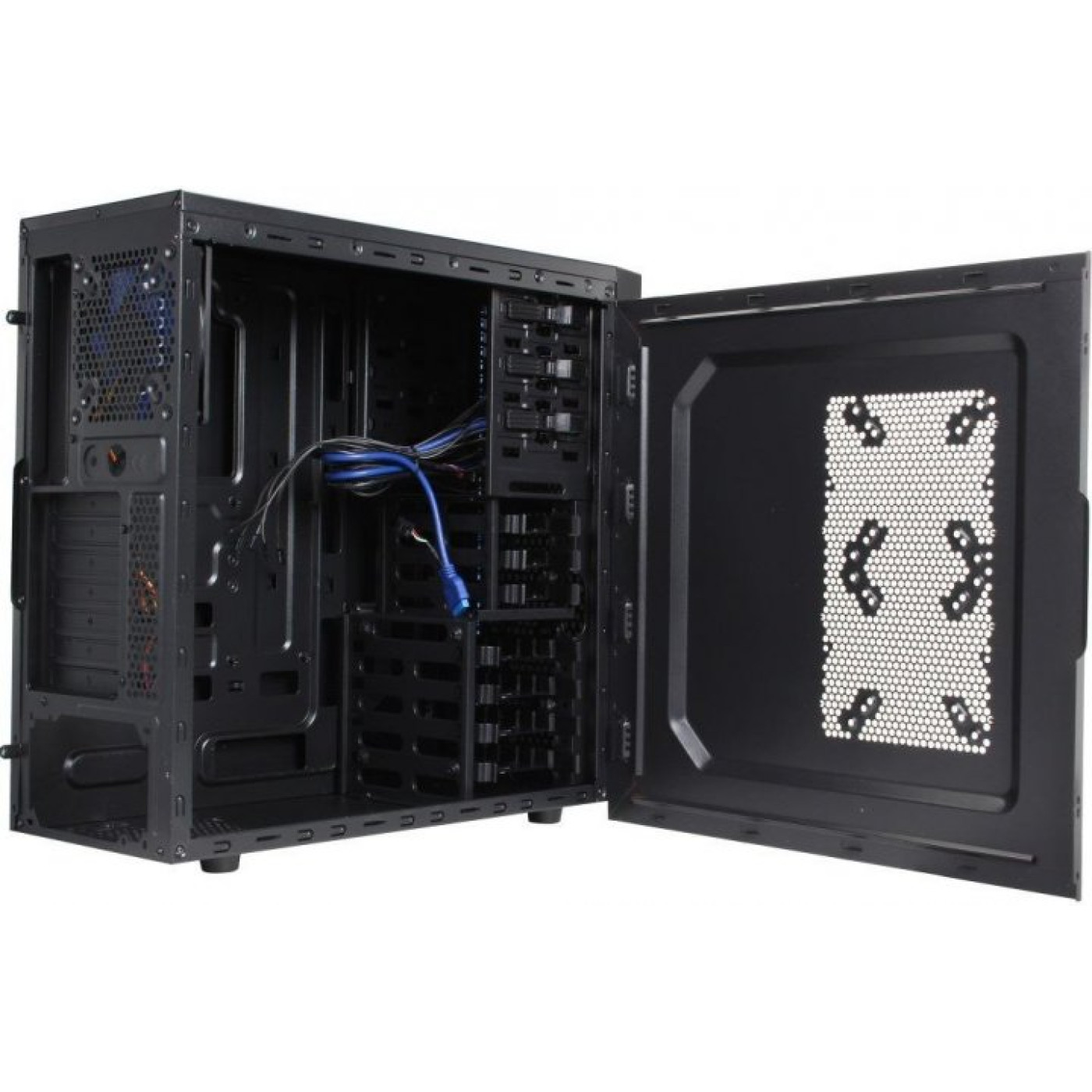 Корпус Deepcool Tesseract BF Black-Blue (Tesseract BF) Без БП Б/в