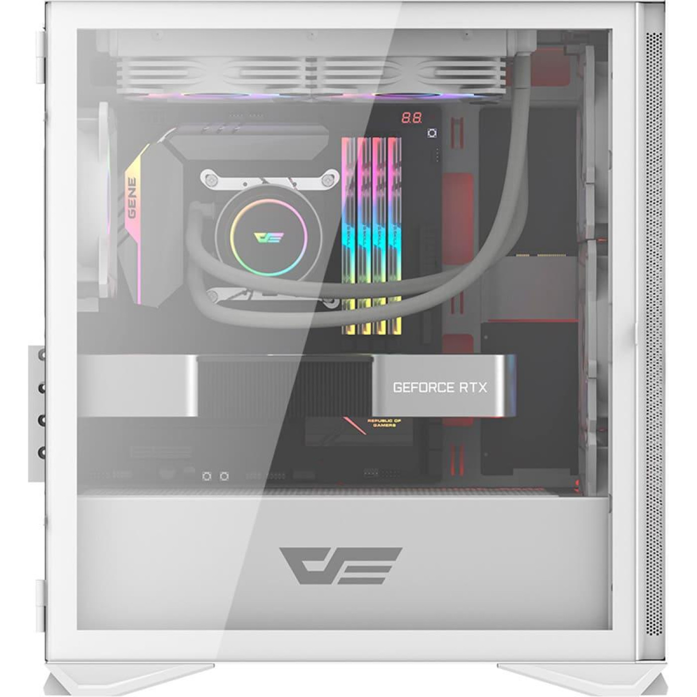 Корпус Darkflash DLM200 WHITE mATX (DLM200 WHITE) Без БП