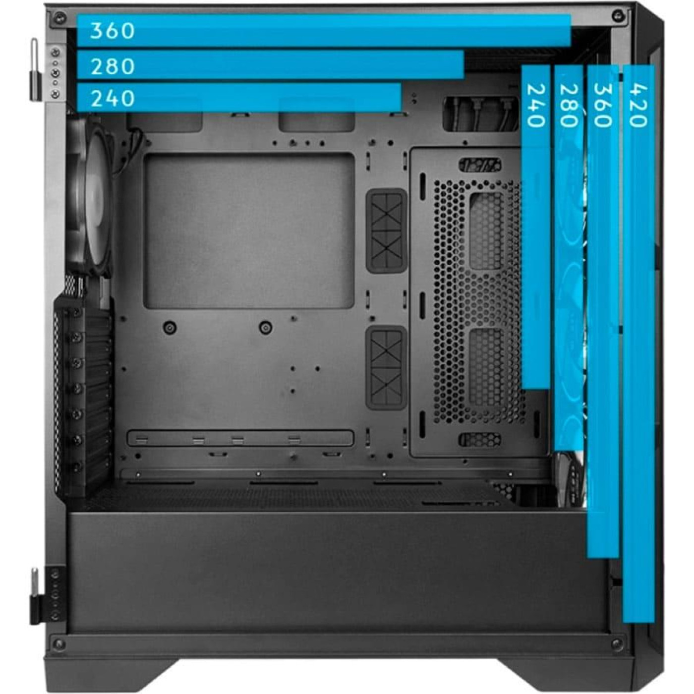 Корпус Chieftec APEX LUMO (GA-01B-L-OP) Без БП