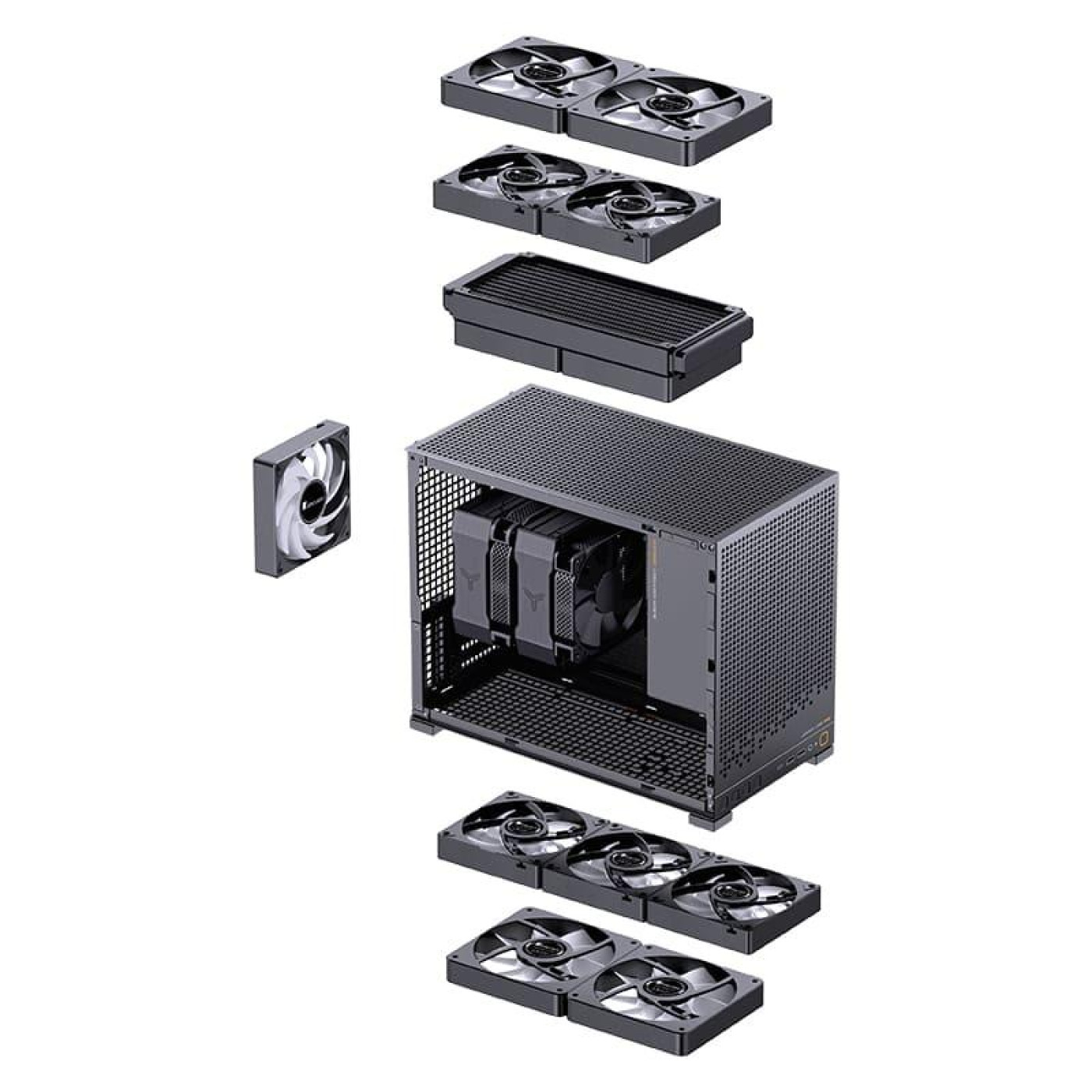 Корпус Jonsbo D32 PRO Black (D32 PRO Black)