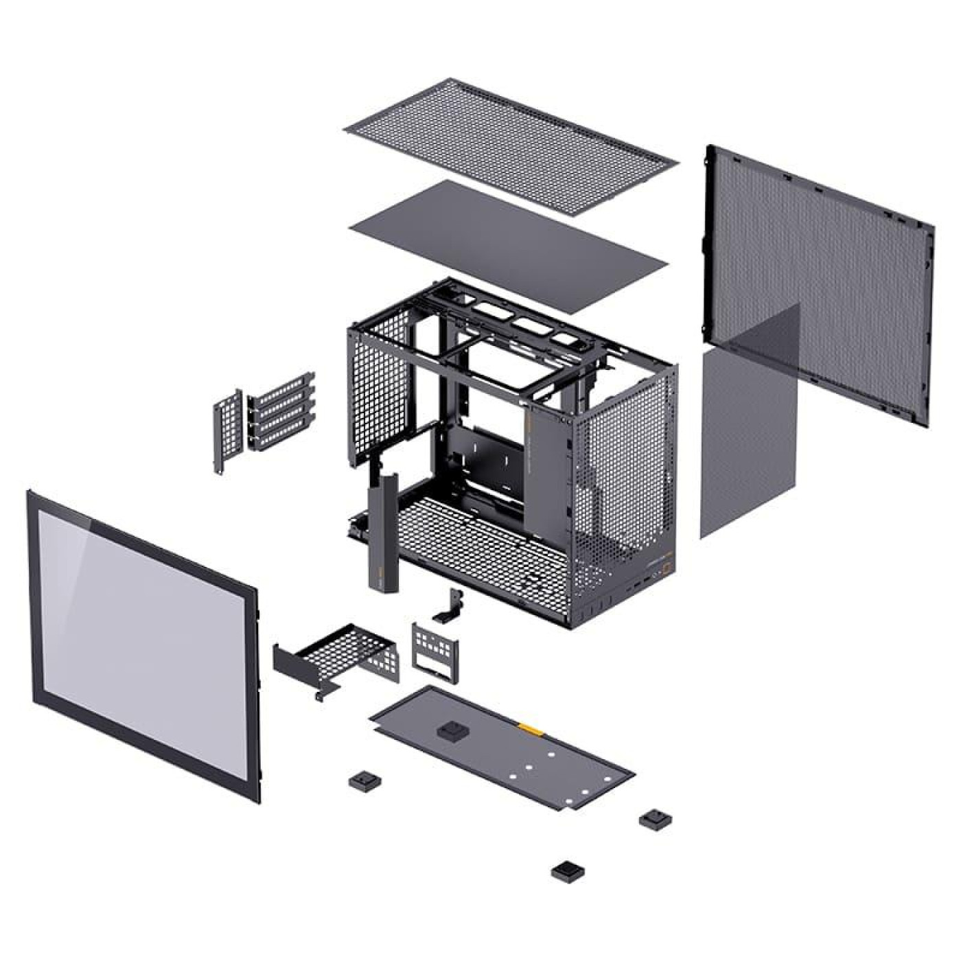 Корпус Jonsbo D32 PRO Black (D32 PRO Black)