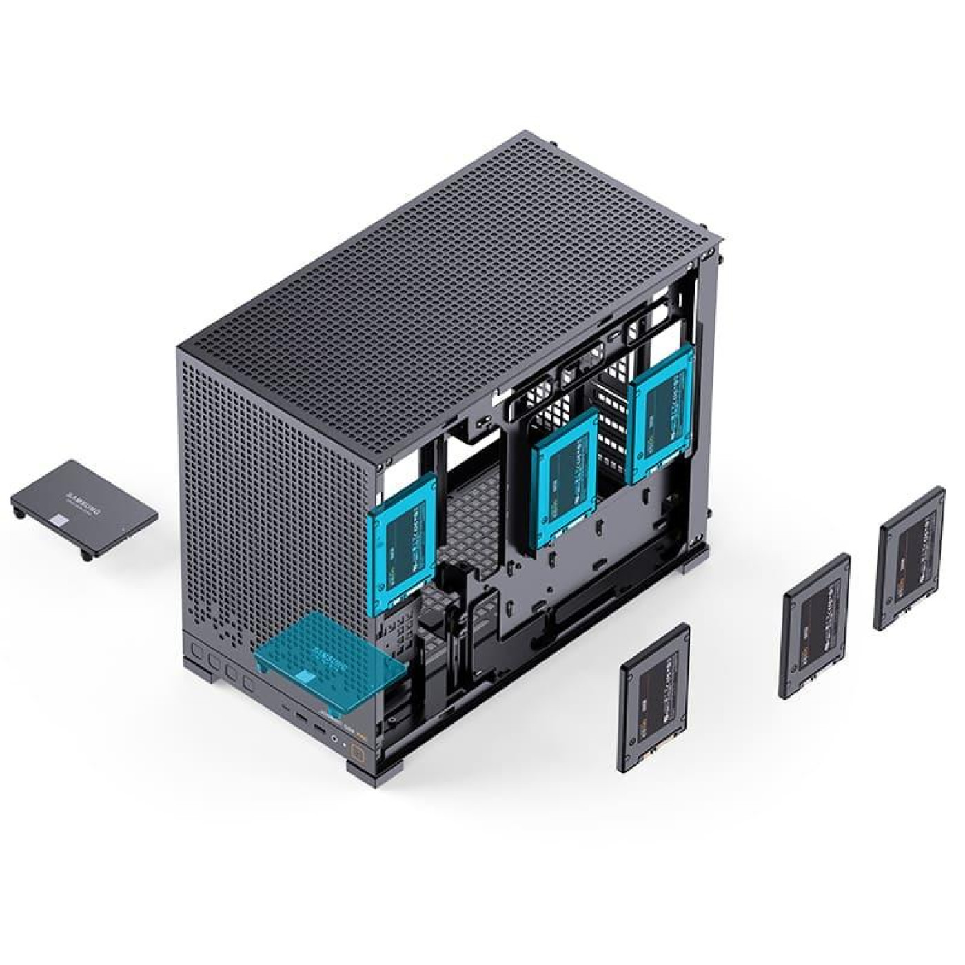 Корпус Jonsbo D32 PRO Black (D32 PRO Black)