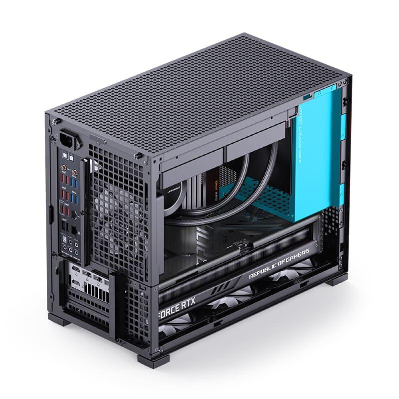 Корпус Jonsbo D32 PRO Black (D32 PRO Black)