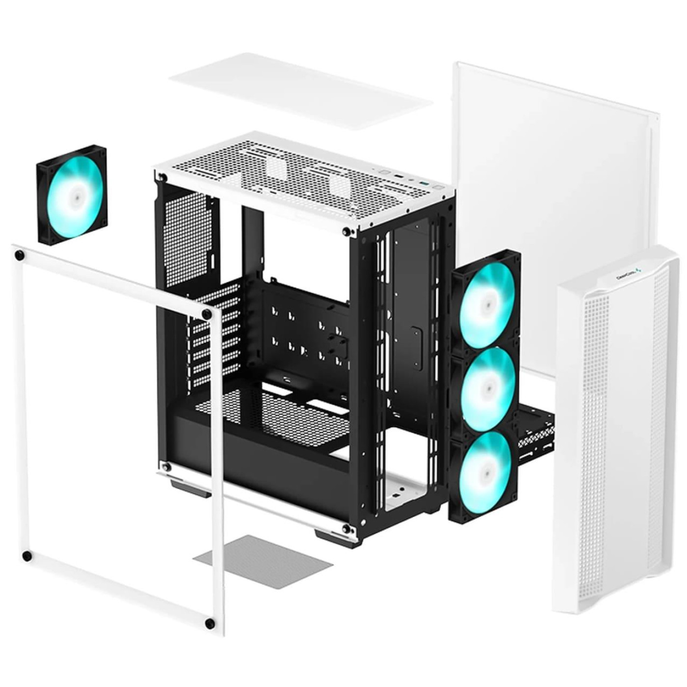 Корпус Deepcool CC560 білий (CC560 WHITE V2) Без БП