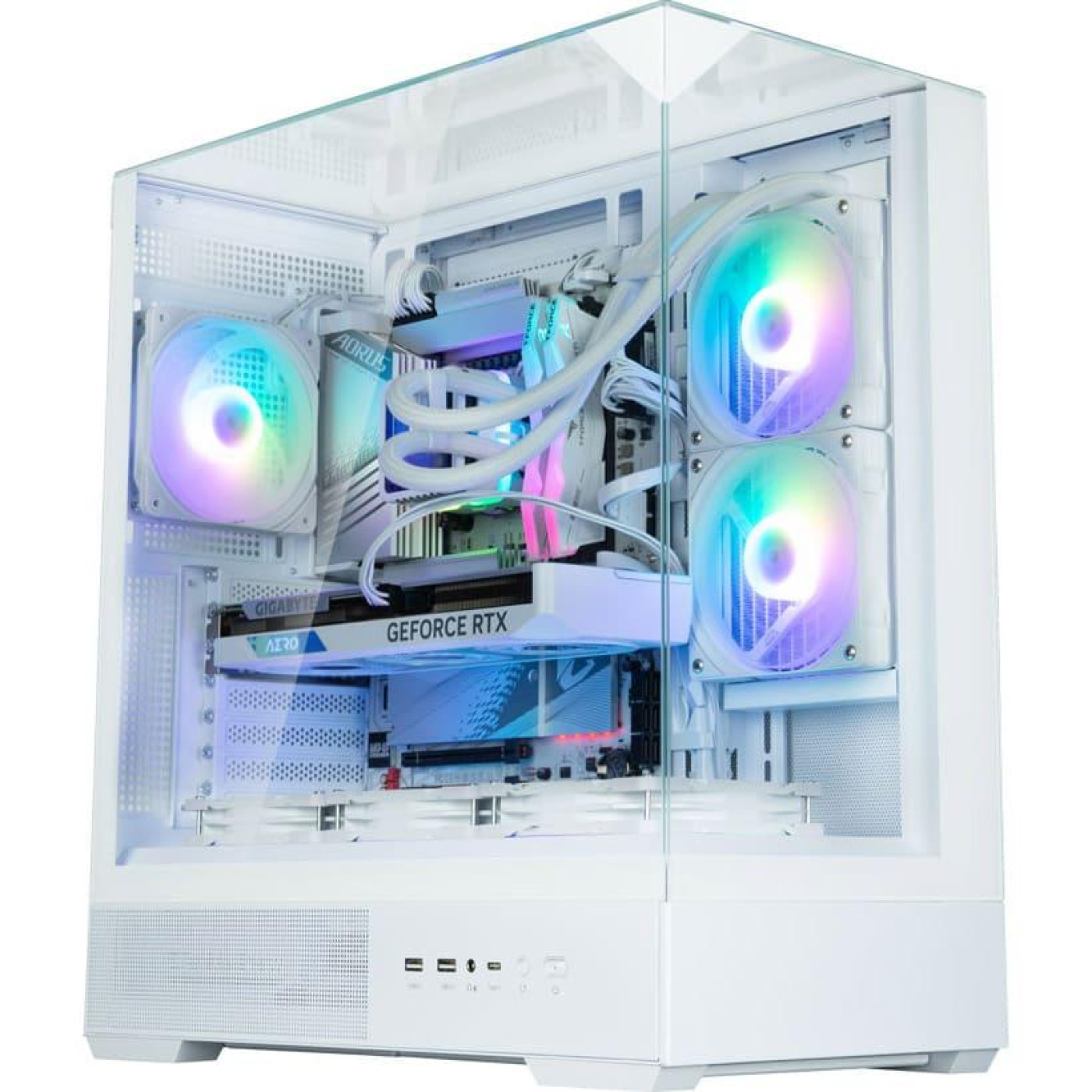 Корпус Zalman P40 Prism White (P40PRISMWHITE) Без БП