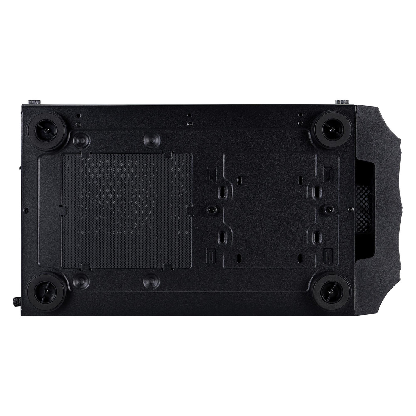 Корпус 1stPlayer X3-M-BK-4F1 Black без БЖ