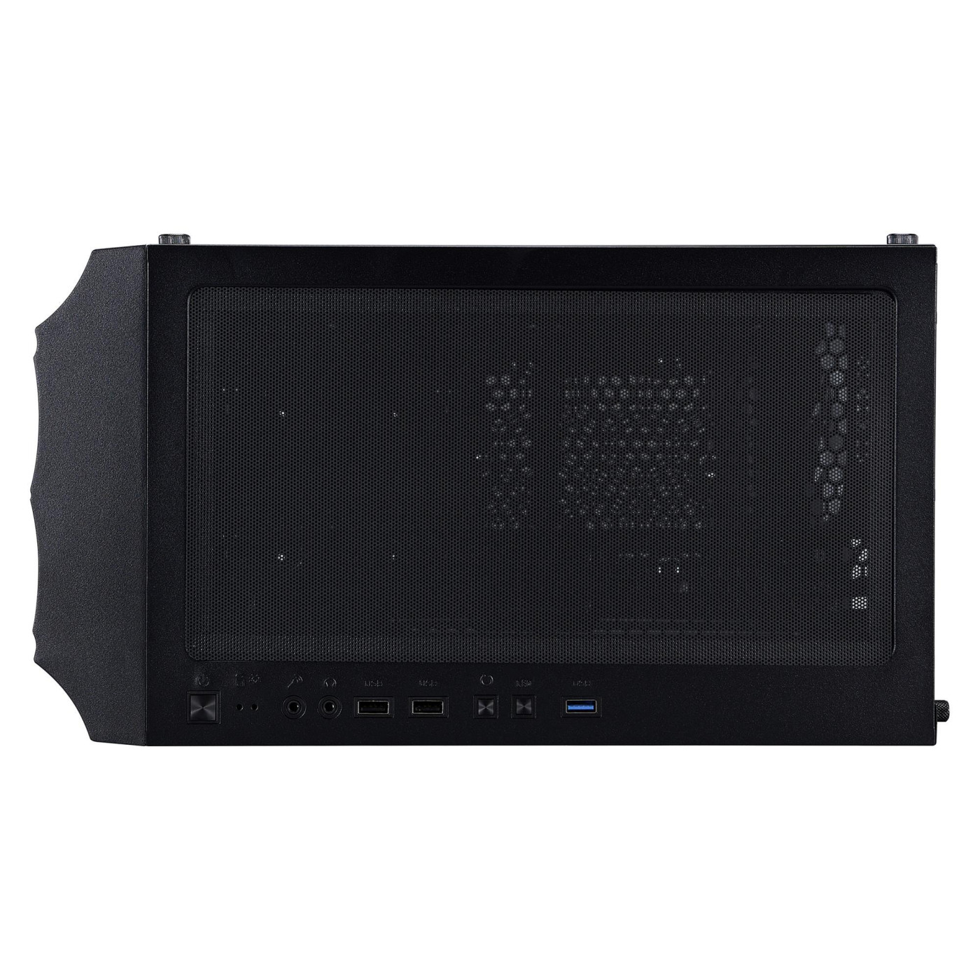 Корпус 1stPlayer X3-M-BK-4F1 Black без БЖ
