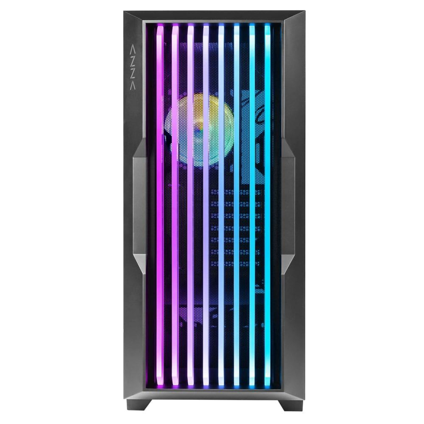 Корпус AZZA GUARDIAN GLASS Black (CSAZ-520BG) Без БП