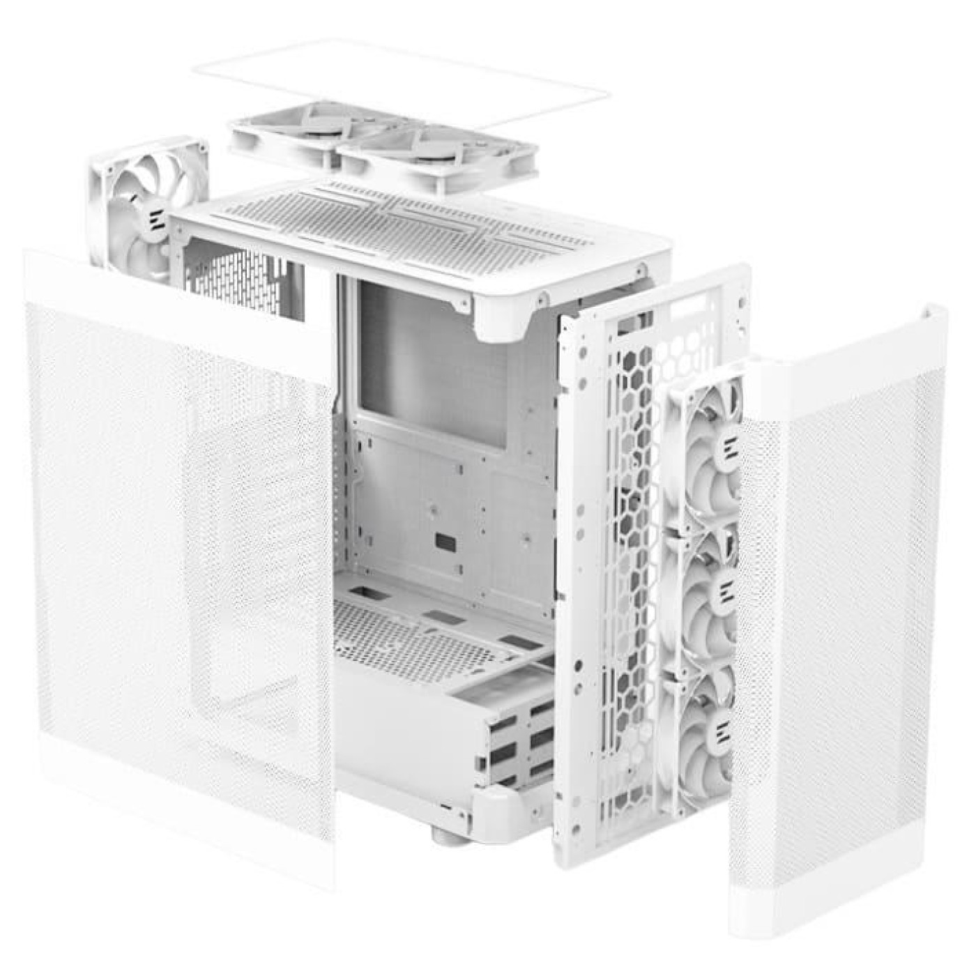 Корпус Zalman I4 без БЖ White (I4WHITE)