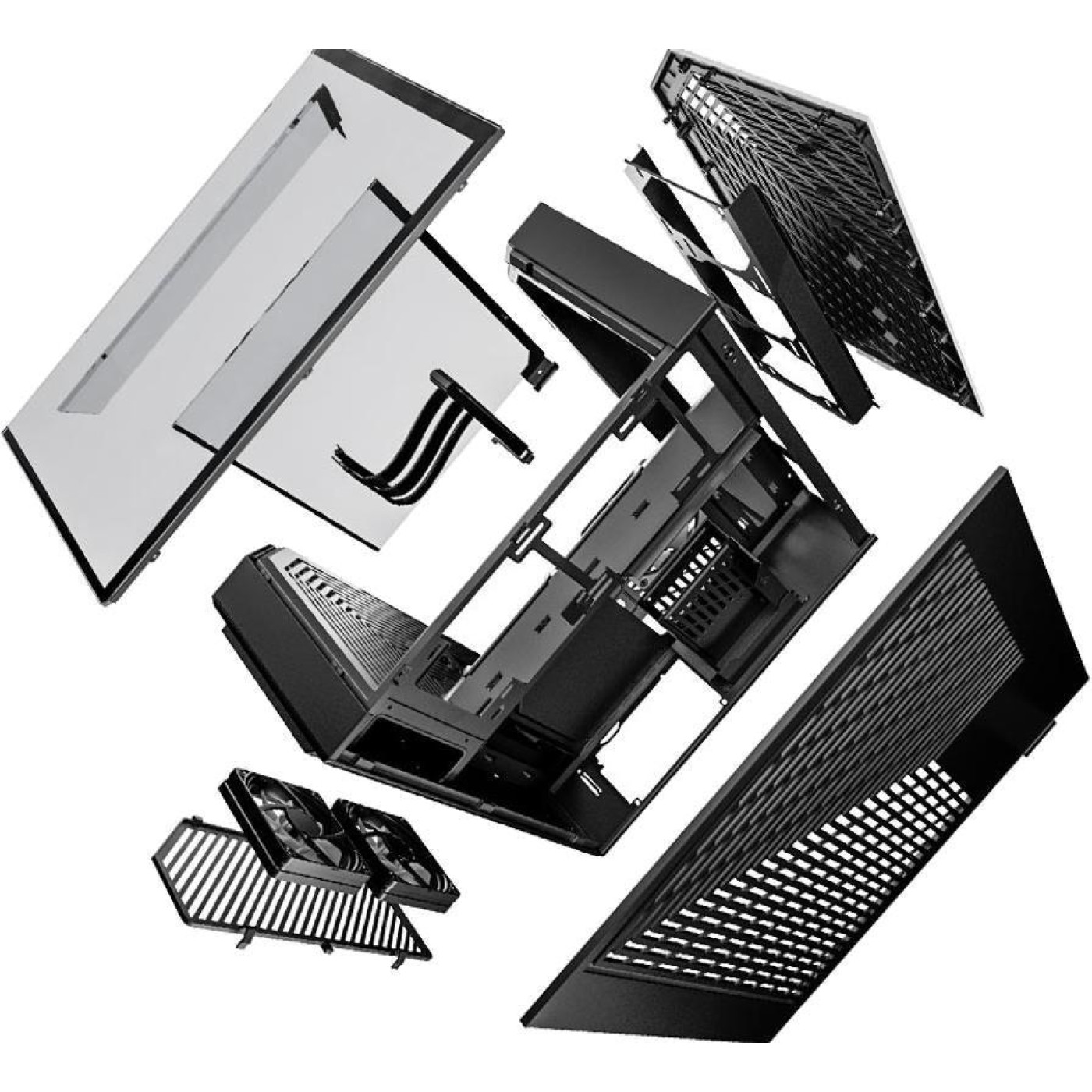 Корпус Hyte Y60 Black (CS-HYTE-Y60-B) Без БП