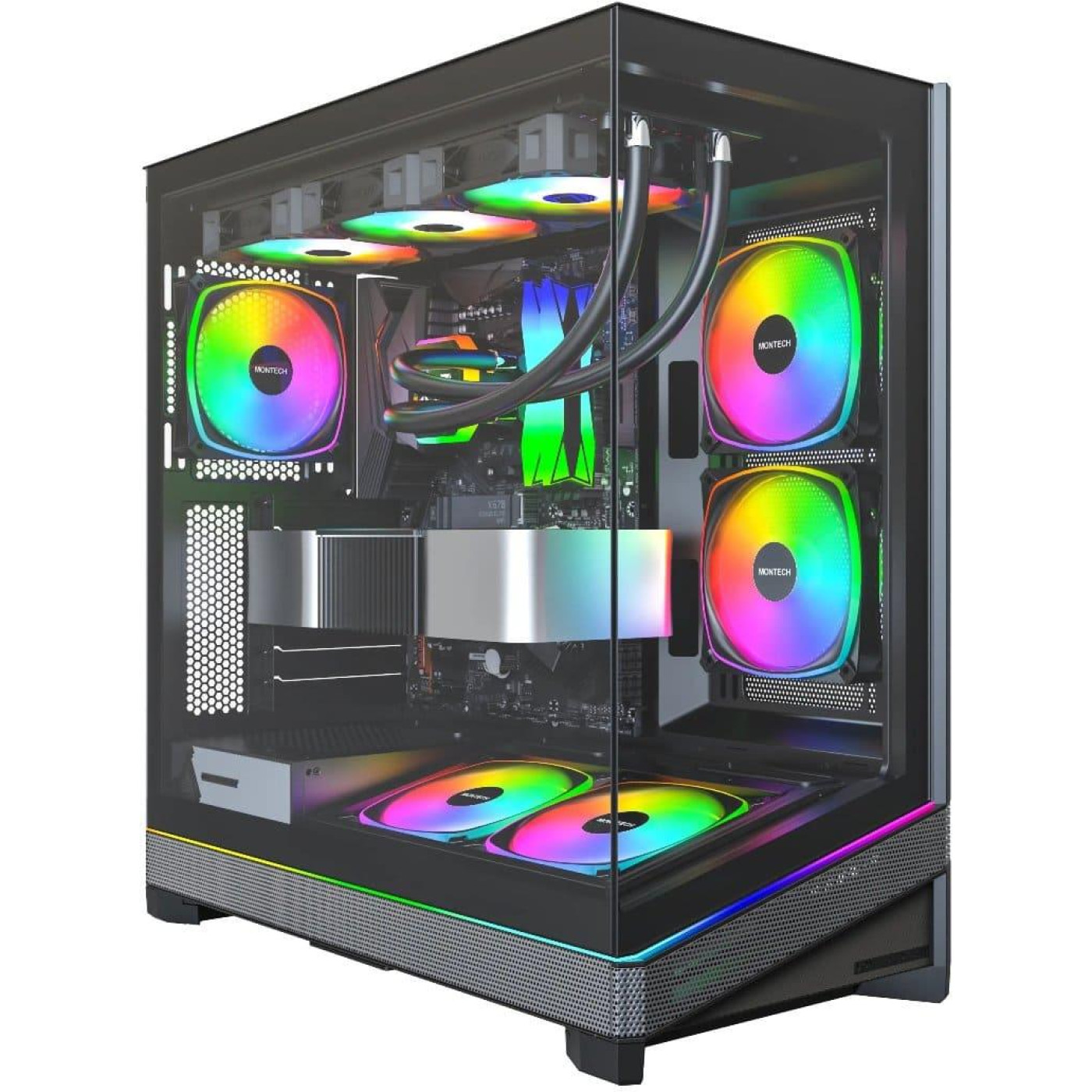 Корпус MONTECH SKY 3 Black (SKY 3 (B))