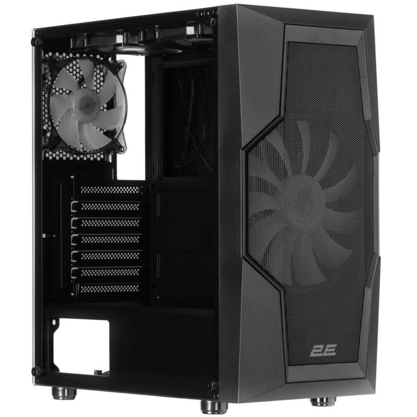 Корпус 2E Gaming Turbo Black (2E-G2057B) Без БП