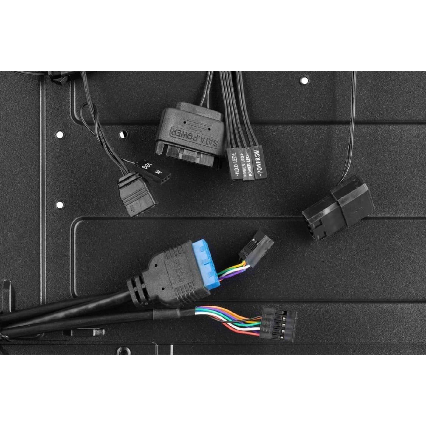 Корпус 2E Gaming Turbo Black (2E-G2057B) Без БП