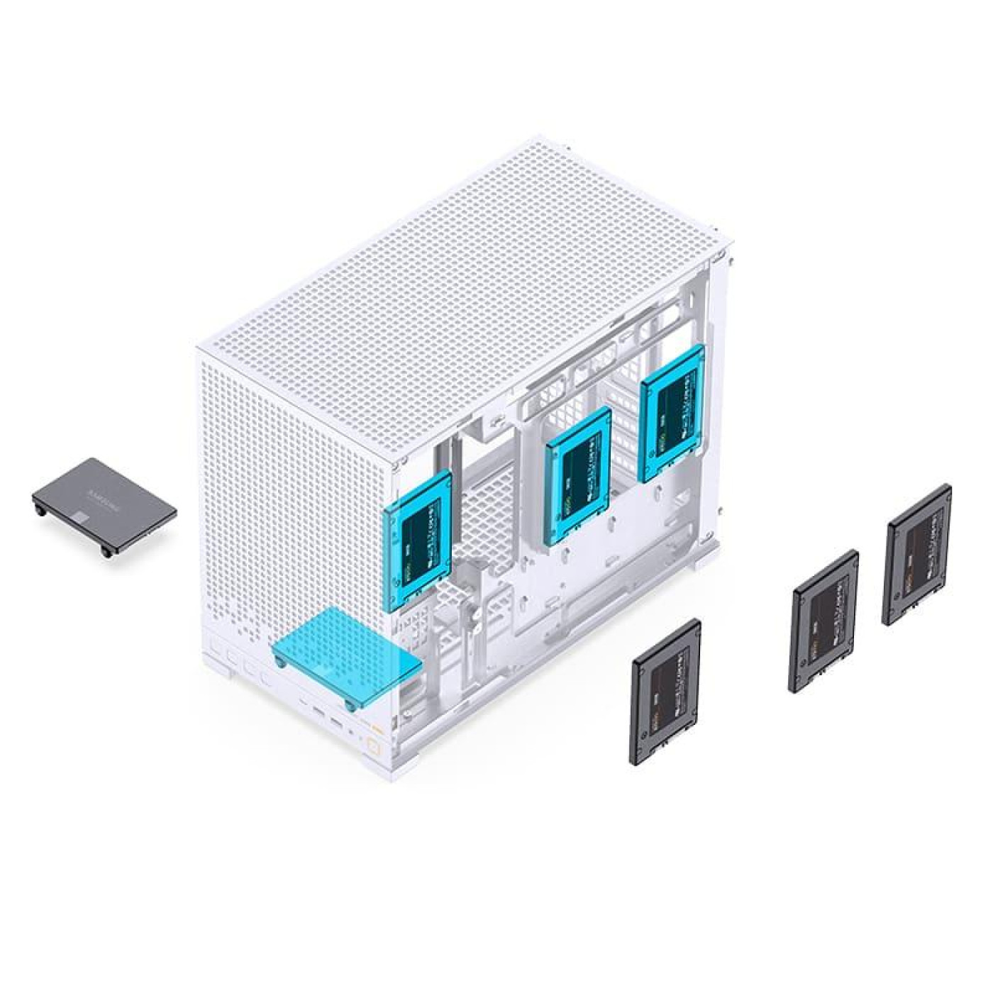 Корпус Jonsbo D32 PRO White (D32 PRO White)