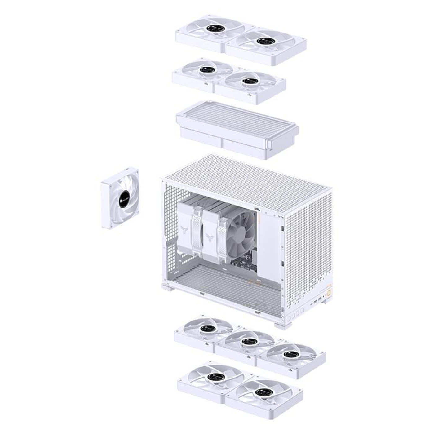 Корпус Jonsbo D32 PRO White (D32 PRO White)