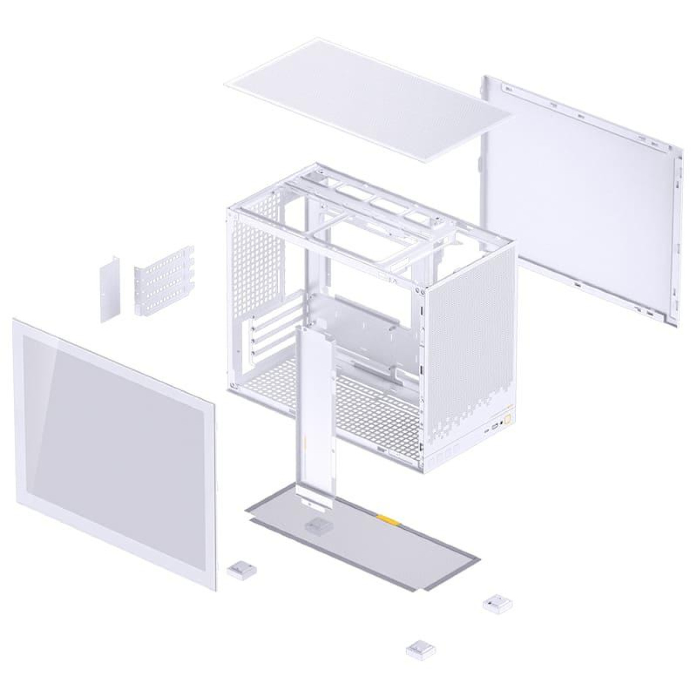 Корпус Jonsbo D32 STD White (D32 STD White)