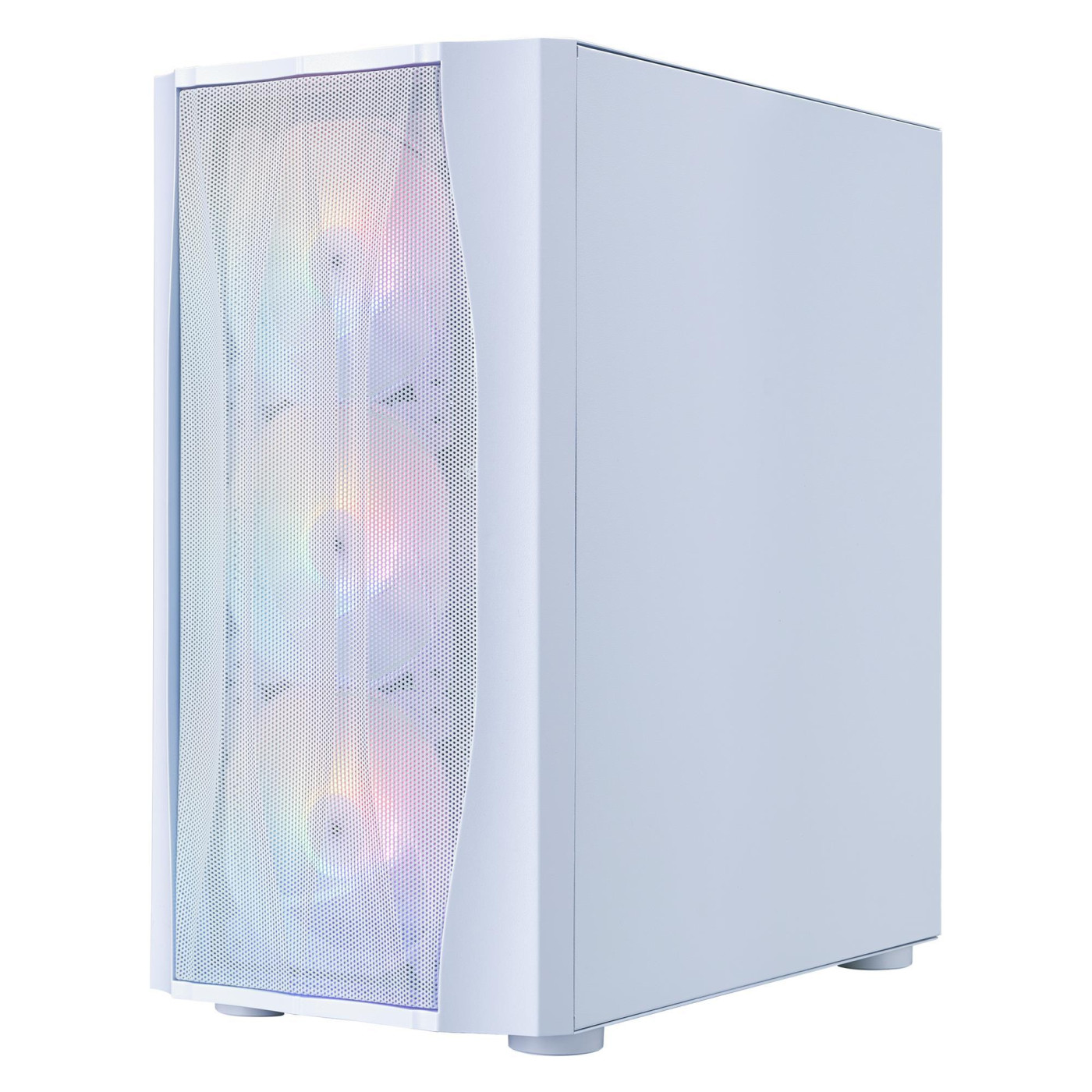 Корпус 1stPlayer X3-M-WH-4F1-W White без БЖ