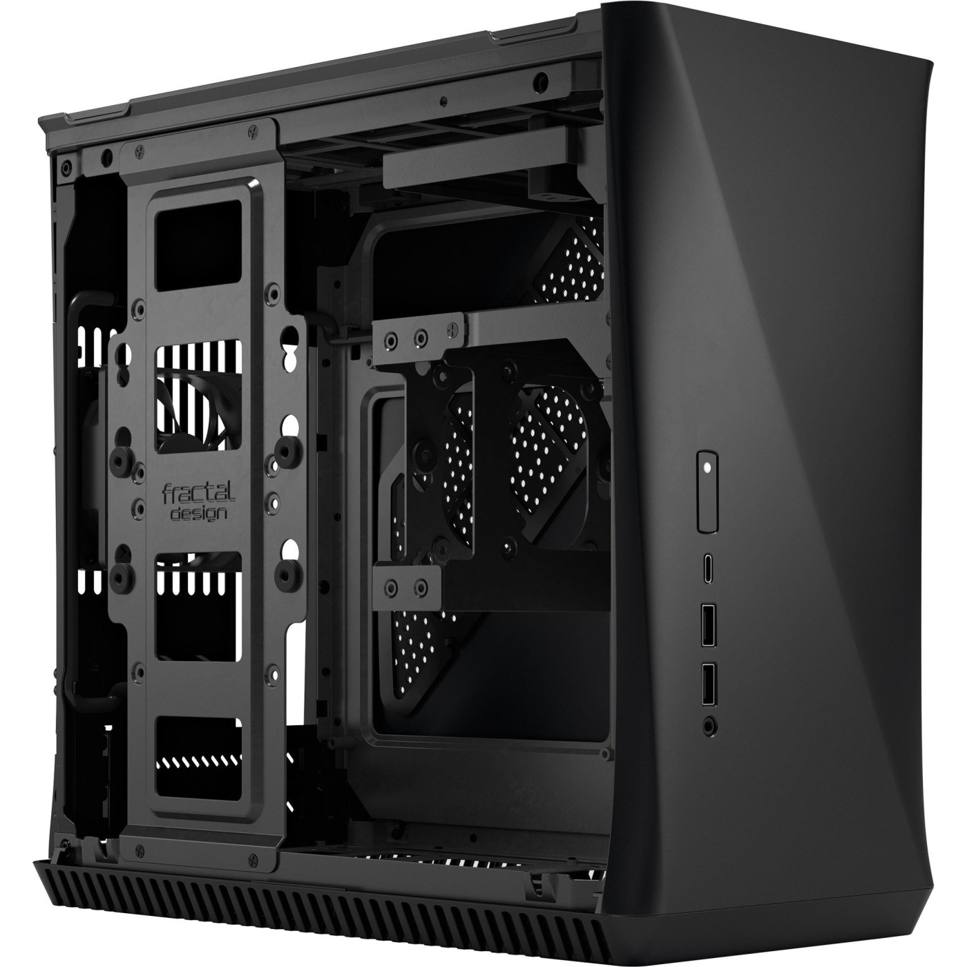Корпус Fractal Design Era ITX Carbon (FD-CA-ERA-ITX-BK) Без БП Б/у