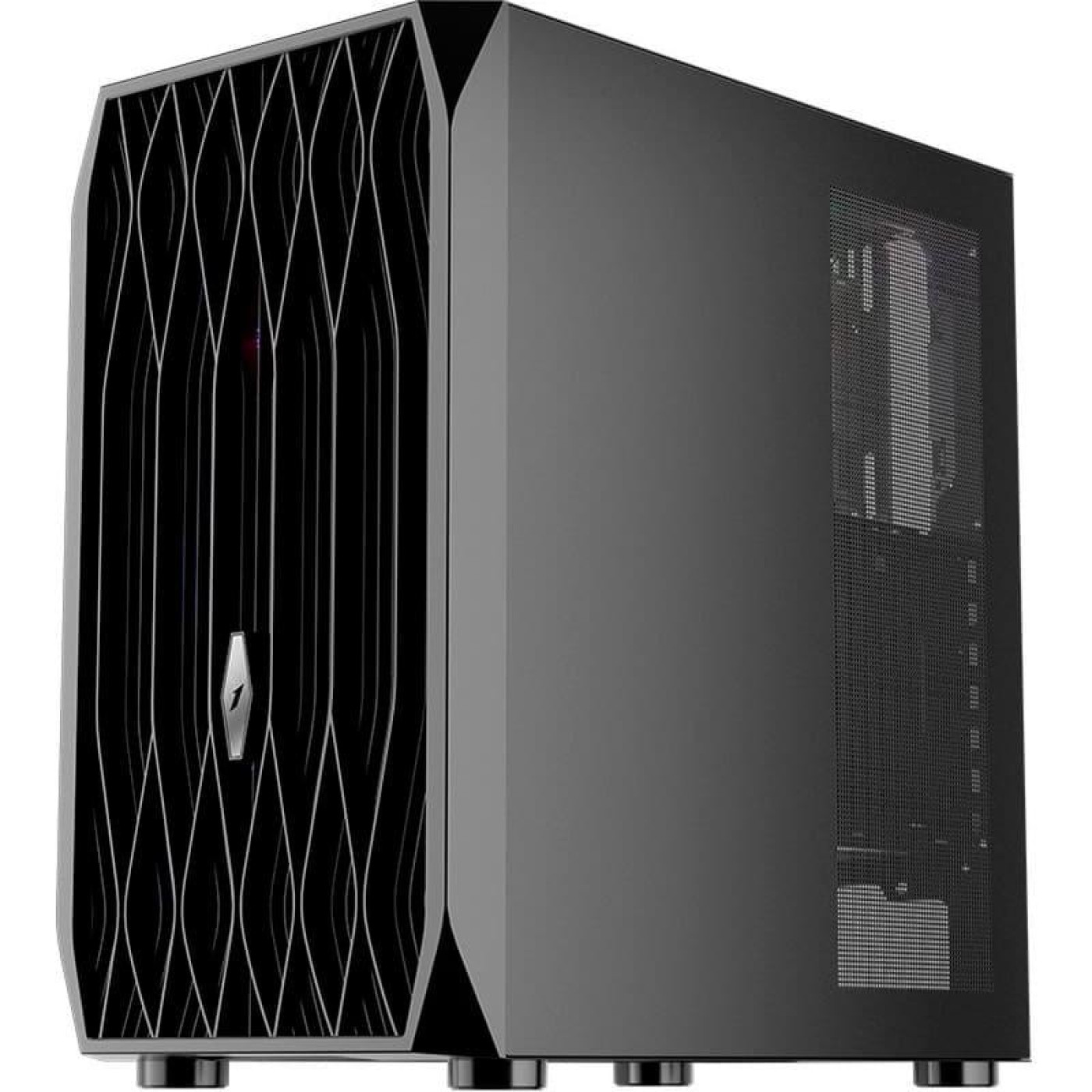 Корпус 1stPlayer AY7-4F1 Black (AY7-4F1) Без БП Б/в