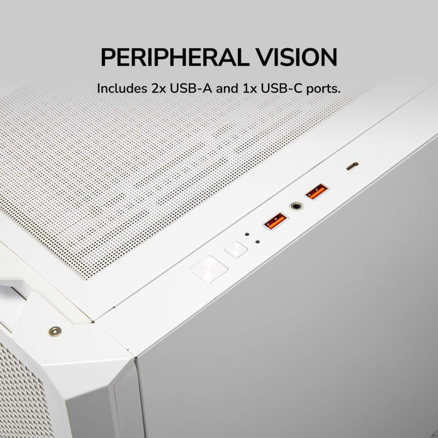 Корпус Cougar MX600 RGB, білий (MX600 RGB (White)) Без БП