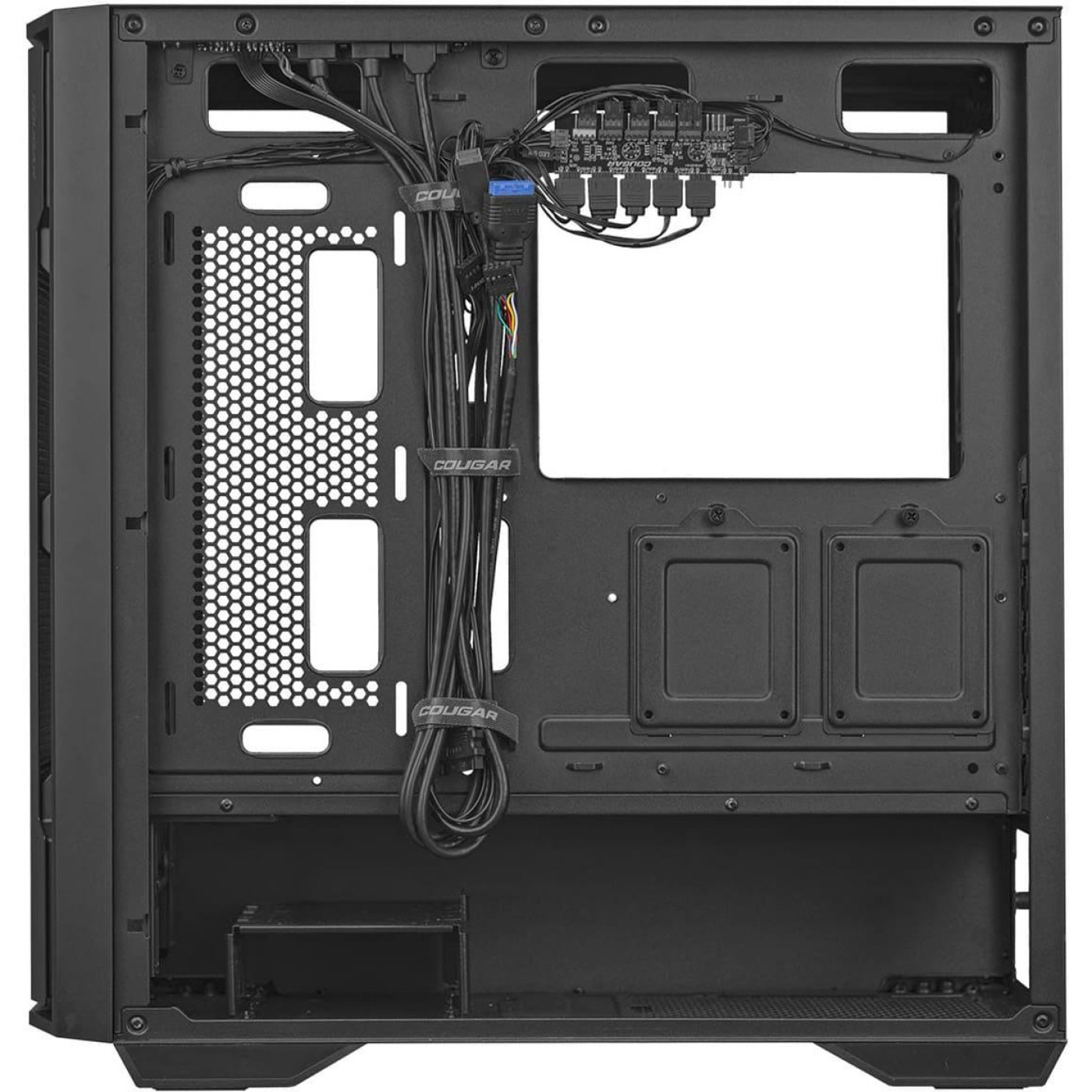 Корпус Cougar Uniface RGB Black (UNIFACE RGB) Без БП
