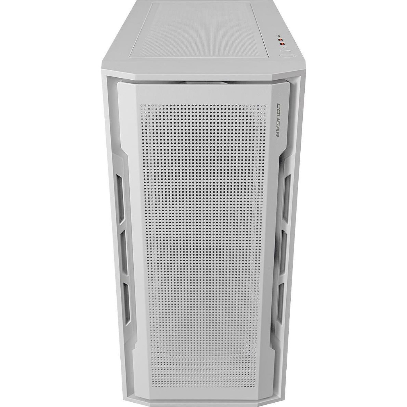 Корпус Cougar Uniface, билий (UNIFACE White) Без БП