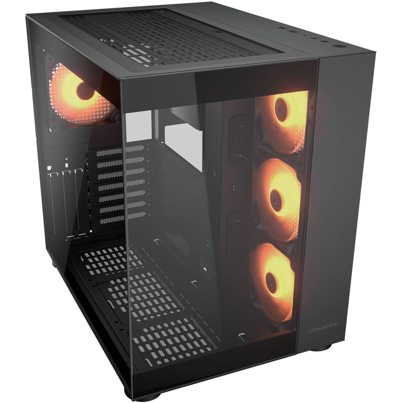 Корпус Cougar FV150 RGB без БП Black (FV150 RGB Black) Б/в