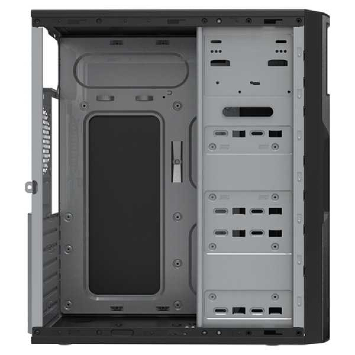 Корпус GameMax ET-211-500 Black (ET-211-500)