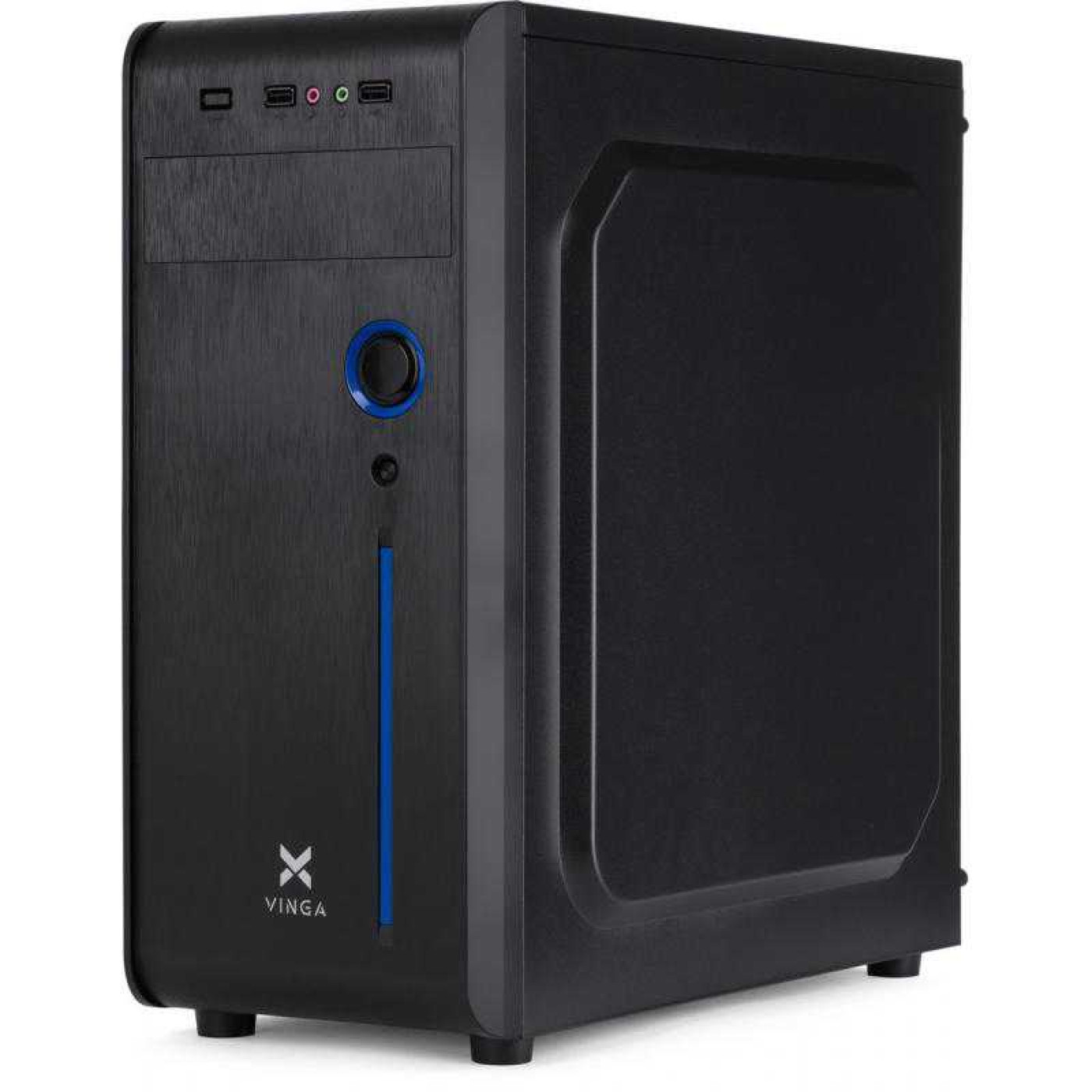 Корпус Vinga CS105B-500W Black (CS105B-500W)
